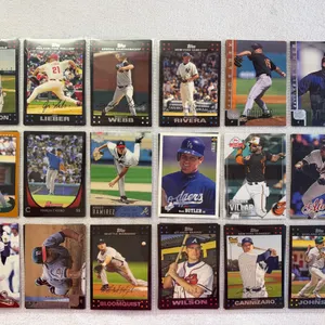 Baseball Cards-Double Sided Sleeve (2 sets) Mixed Lots