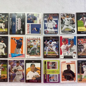 Baseball Cards-Double Sided Sleeve (2 sets) Mixed Lots