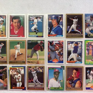 Baseball Cards-Double Sided Sleeve (2 sets) Mixed Lots