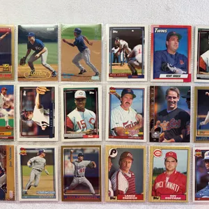 Baseball Cards-Double Sided Sleeve (2 sets) Mixed Lots