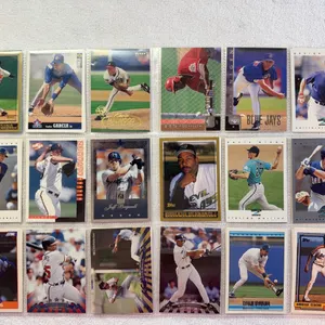Baseball Cards-Double Sided Sleeve (2 sets) Mixed Lots