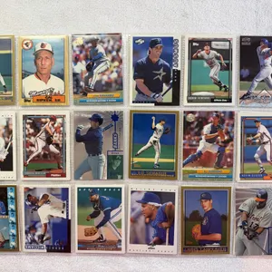 Baseball Cards-Double Sided Sleeve (2 sets) Mixed Lots