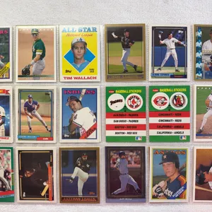 Baseball Cards-Double Sided Sleeve (2 sets) Mixed Lots