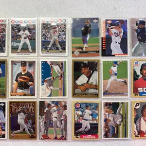 Baseball Cards-Double Sided Sleeve (2 sets) Mixed Lots