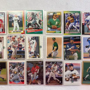 Baseball Cards-Double Sided Sleeve (2 sets) Mixed Lots