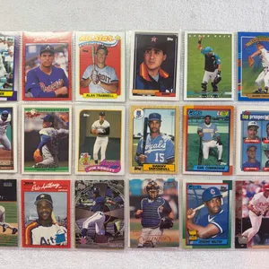 Baseball Cards-Double Sided Sleeve (2 sets) Mixed Lots