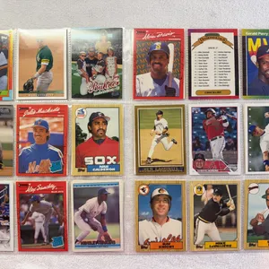 Baseball Cards-Double Sided Sleeve (2 sets) Mixed Lots