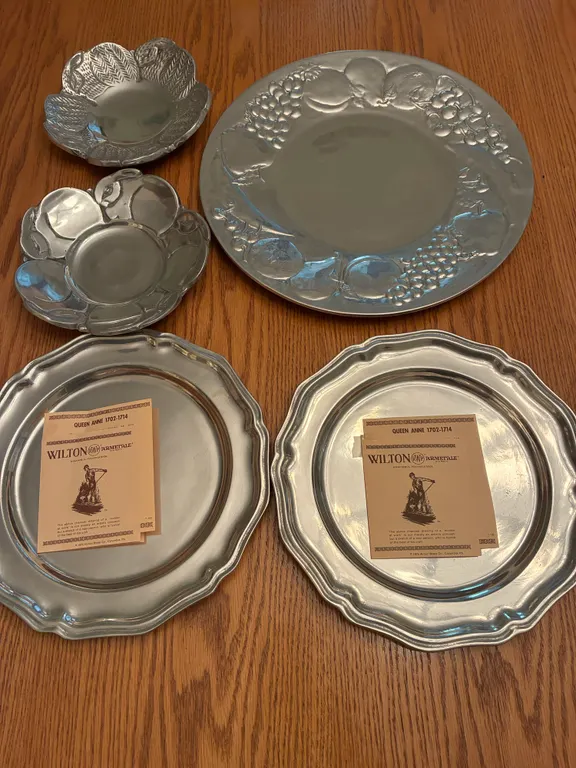 Pewter Plates