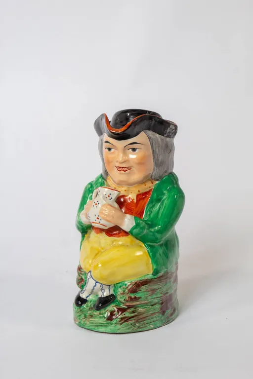 LIDDED TOBY MUG 9" H.