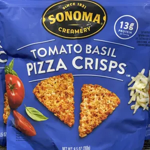 *NEW* Sonoma Creamery Tomato Basil Pizza Crisps., 9.5 Oz - Best By: 3/9/2027