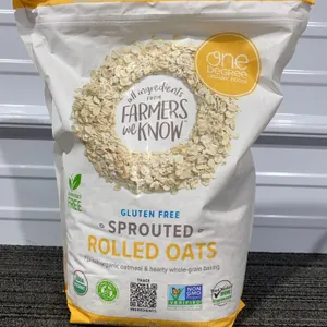 *NEW* One Degree Sprouted Rolled Oats, 5 LB Bag - Best By: 3/31/2027