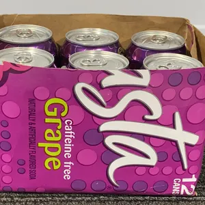 *NEW* Shasta Grape Soda, 6 Pack - Best By: 4/13/2027