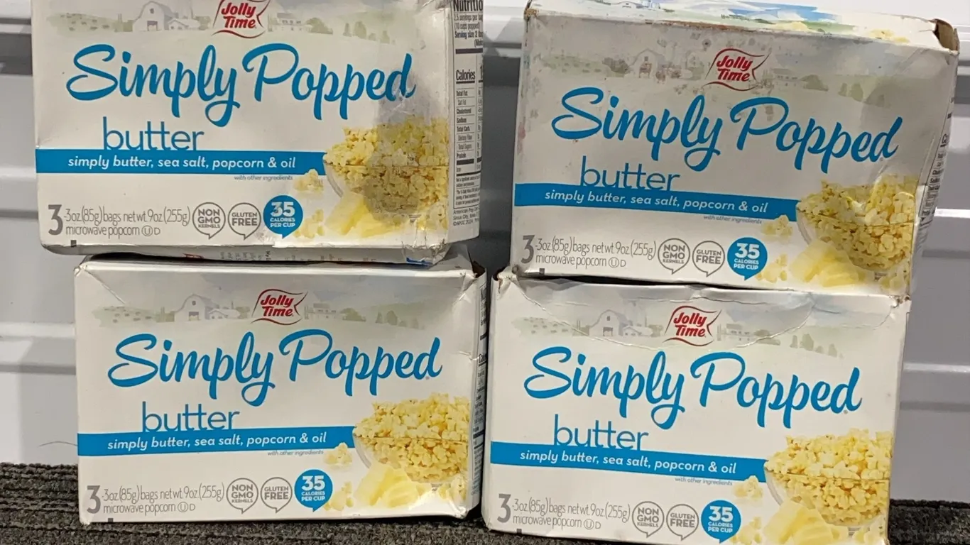 *NEW* 4 Pack, Jolly Time Simply Popped Butter - Best By: 5/5/2027