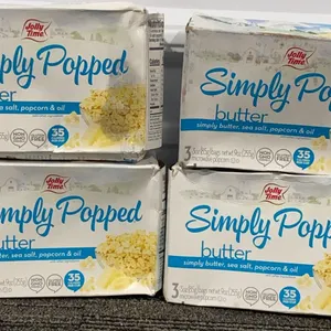 *NEW* 4 Pack, Jolly Time Simply Popped Butter - Best By: 5/5/2027