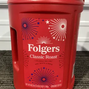 *NEW* Folgers Classic Roast Medium Roast Ground Coffee, 40.3 Oz - Best By: Not Visible
