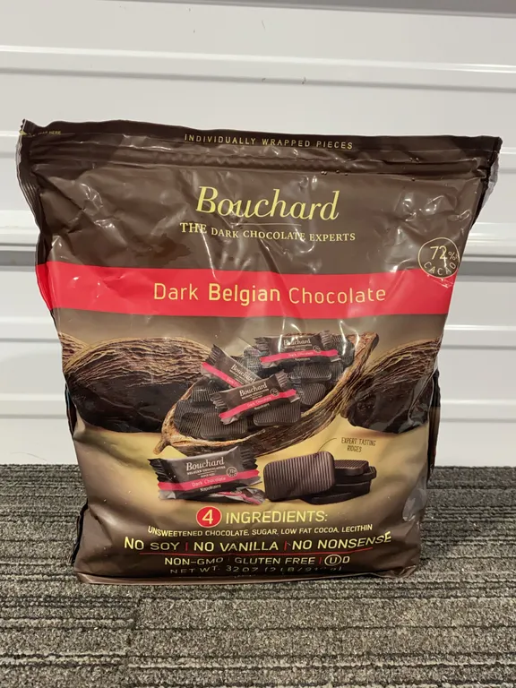 *NEW* Belgian Dark Chocolate Napolitains, 32 OZ - Best By: 3/19/2028