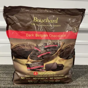 *NEW* Belgian Dark Chocolate Napolitains, 32 OZ - Best By: 3/19/2028