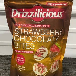 *NEW* Drizzilicious Strawberry Chocolatey Drizzled Mini Rice Cakes - Best By: 1/30/2027