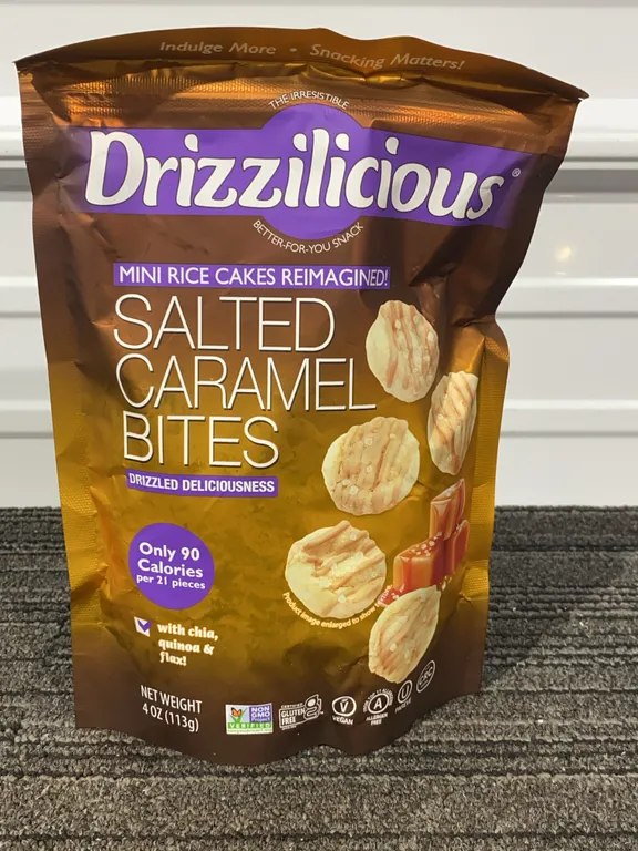 *NEW* Drizzilicious Salted Caramel Bites, 4 OZ - Best By: 1/2027