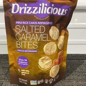 *NEW*  Drizzilicious Salted Caramel Bites, 4 OZ - Best By: 1/2027
