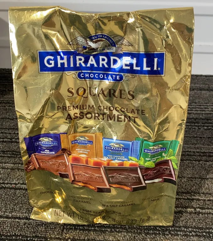 *NEW* Ghirardelli Premium Chocolate Assortment Squares, 18.8 Oz - Best By: 1/31/2027