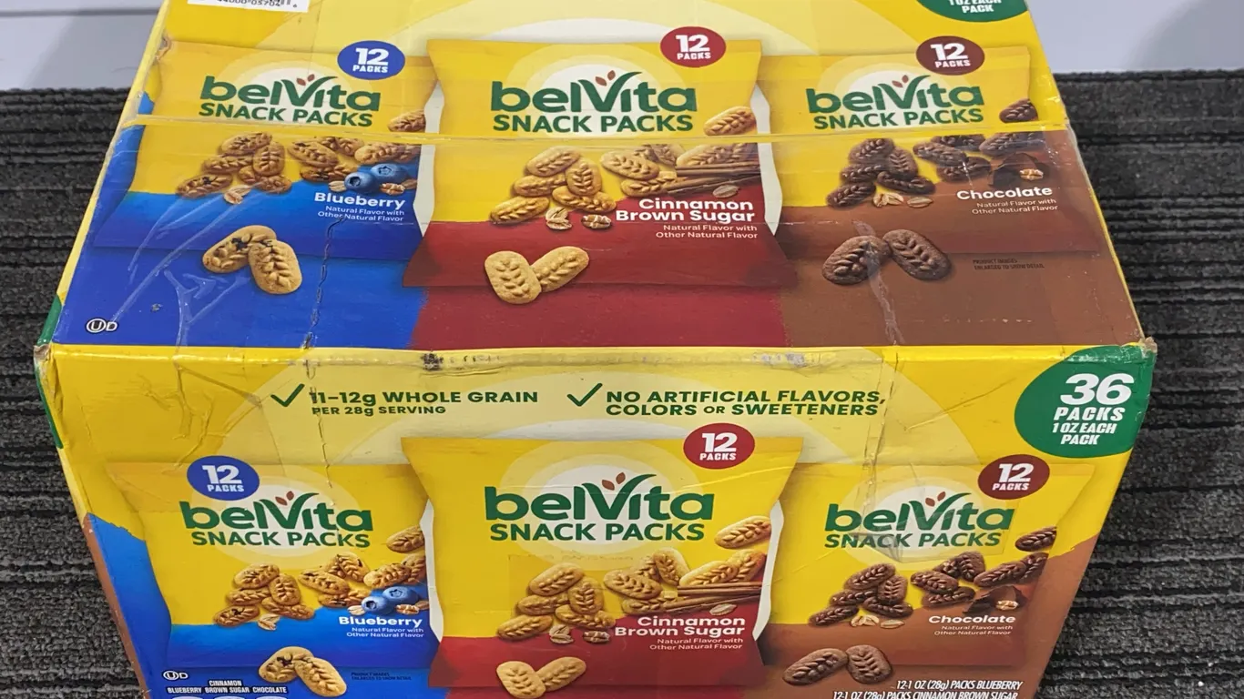*NEW* belVita Bites Breakfast Biscuits, Variety Pack, 1 Oz, 36 Ct - Best By: 12/2/2026