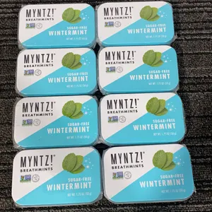 *NEW* 8 Packs, MYNTZ! Sugar-Free Wintermint Breath Mints - Best By: 5/2029
