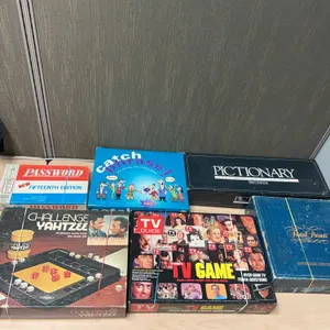 6 Classic Board Games Including Pictionary