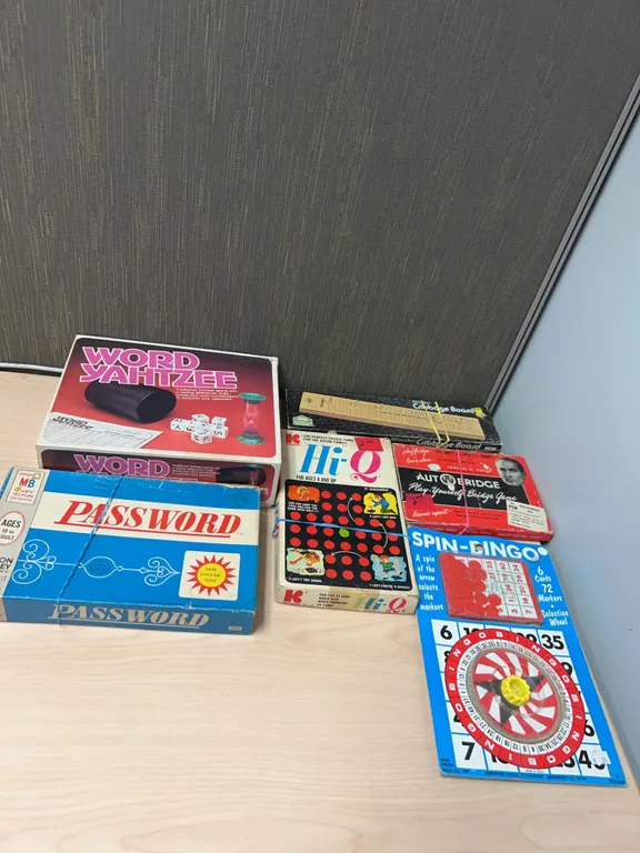 Vintage Board and Tabletop Games Bundle