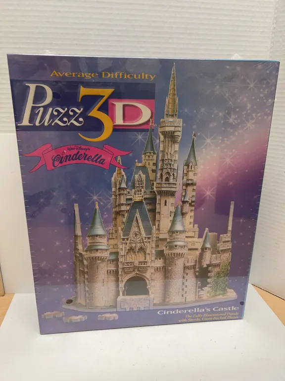 Puzz 3D Cinderella's Castle 530-Piece Puzzle, Sealed Box