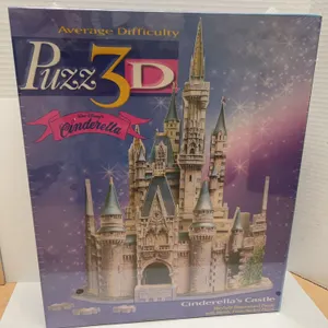 Puzz 3D Cinderella's Castle 530-Piece Puzzle, Sealed Box