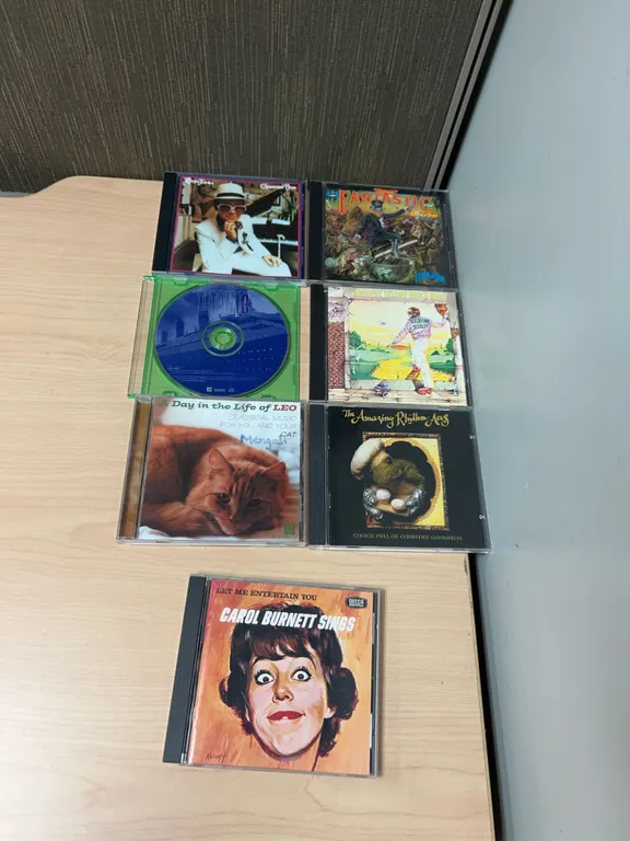 CD Album Lot: Elton John, Carol Burnett, Rhythm Aces, More