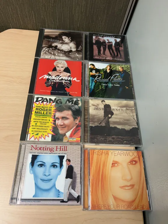 Pop, Country, and Soundtrack Music CD Collection