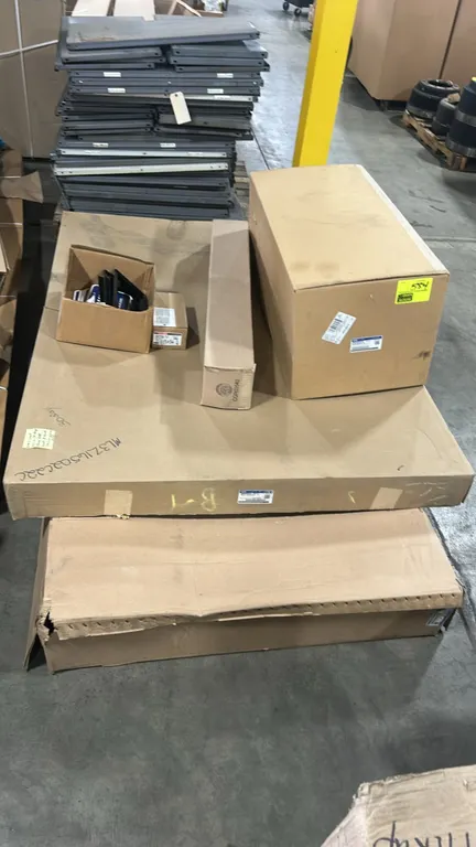 Ford and Motorcraft automotive parts lot. Includes genuine Ford OEM engine intake manifold (P/N: PC3Z-9424-B), Ford roof housing kit (P/N: ML3Z-16502C