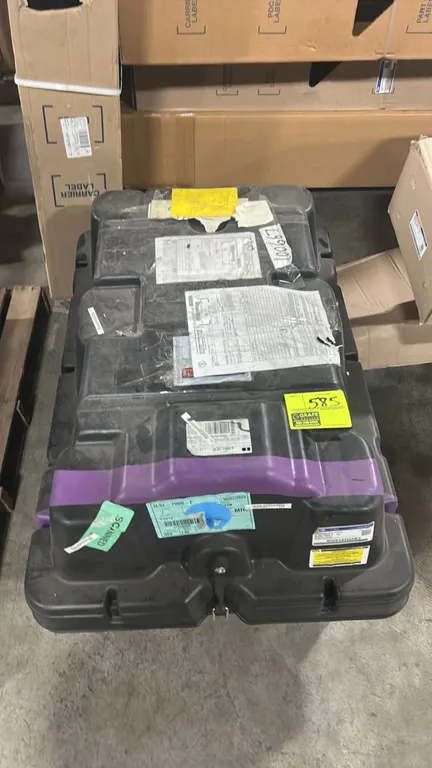 Ford JL3Z-7000-F automatic transmission assembly. Genuine OEM component bagged in protective vapor barrier plastic. Housed inside a molded composite t