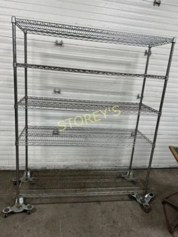 5 Tier Metro Rack ~5' x 21" x 75