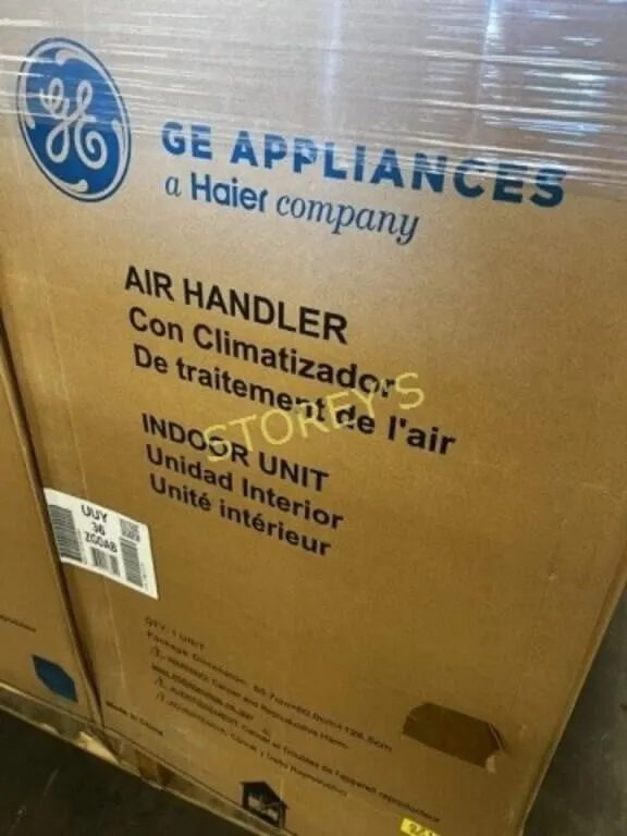 New GE Air Handler - UUY36ZGDAB