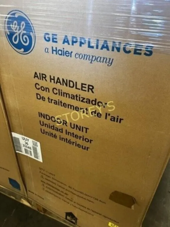 New GE Air Handler - UUY36ZGDAB