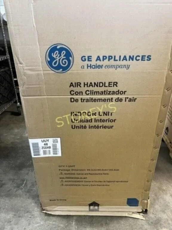 New GE Air Handler - UUY48ZGDAB