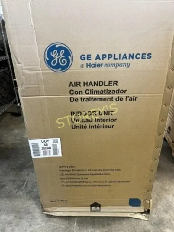 New GE Air Handler - UUY48ZGDAB