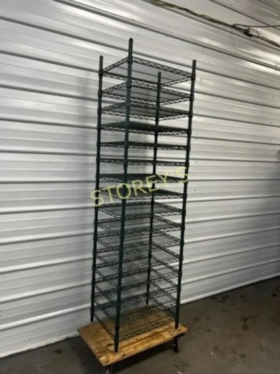 16 Tier Epoxcy Coated Metro Rack ~24 x 18 x 85