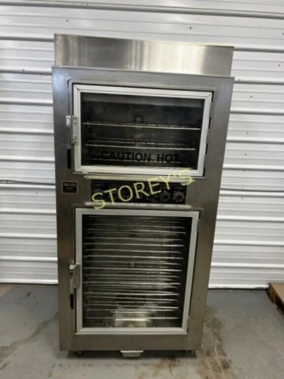 Nu-Vu Baking & Proofer Cabinet on Wheels - as is