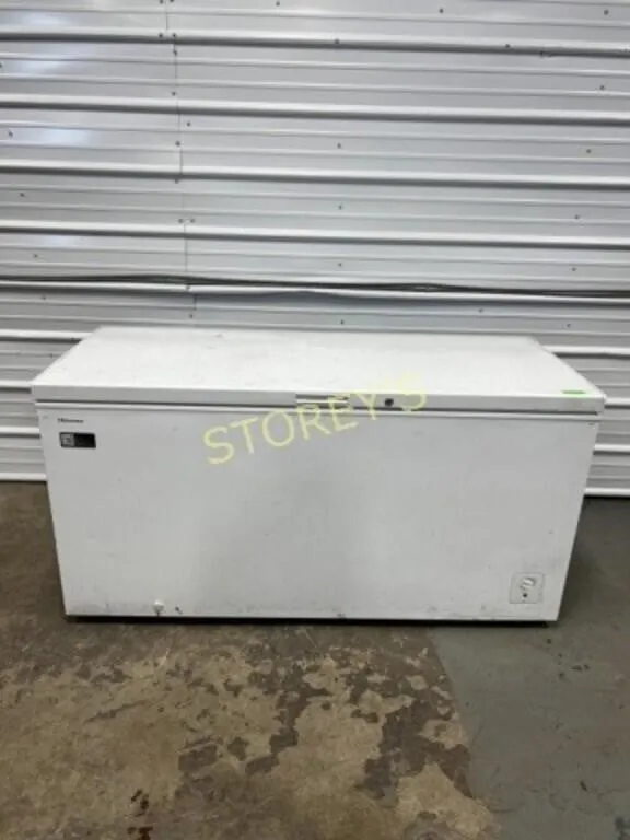 HiSense Chest Freezer on Wheels ~65 x 29 x 33