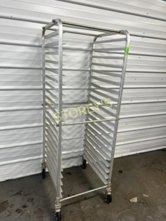 Full Size Mobile Pan Rack - fits ~24 x 26 trays