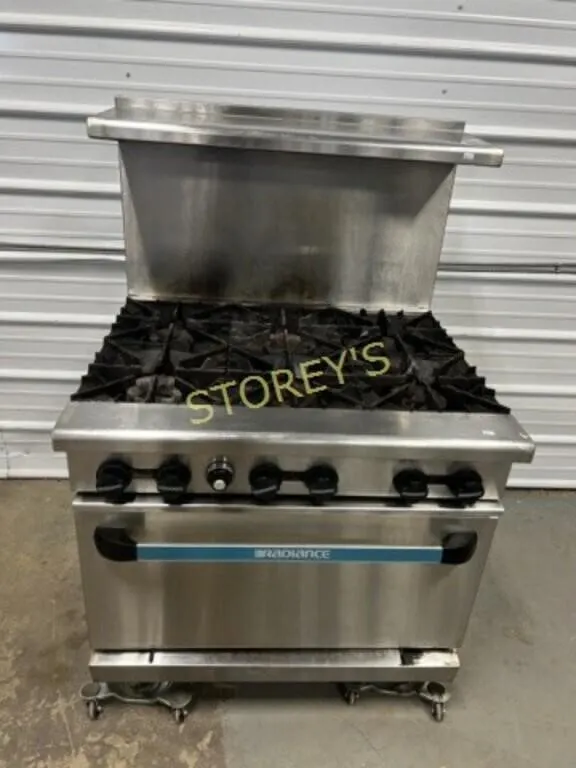Radiance 6 Burner Gas Range