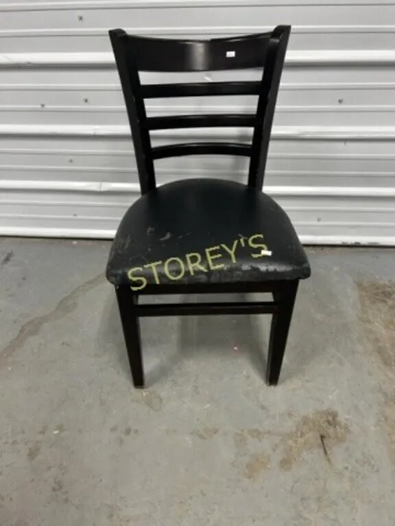 Ladder Back Cushioned Dining Chair