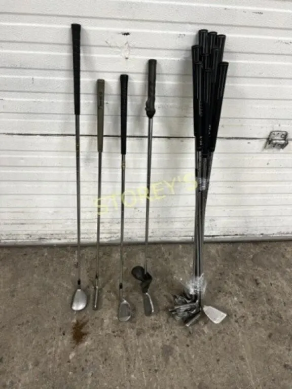12 Asst Golf Clubs - Some Ping