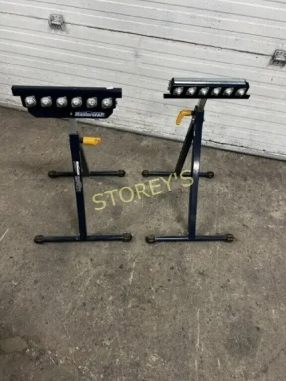 Mastercraft 12" Adj. Roller Stock Stand