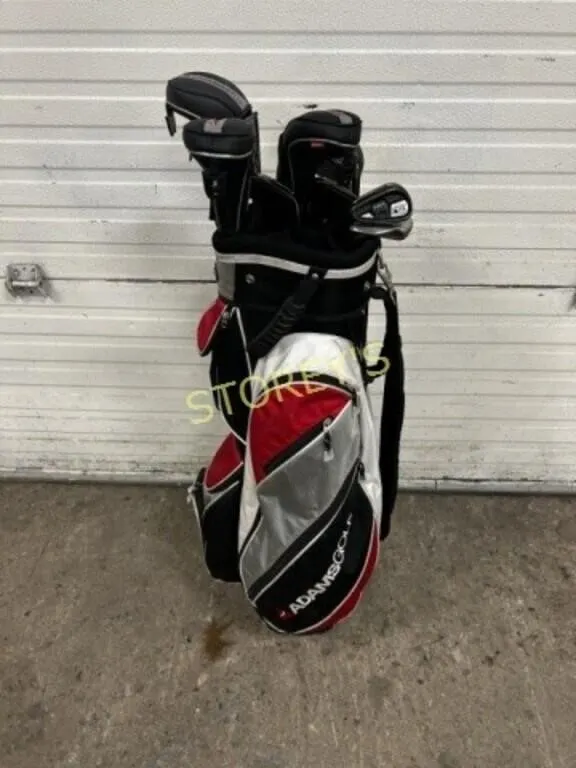 Adam's Golf, Golf Clubs & Bag