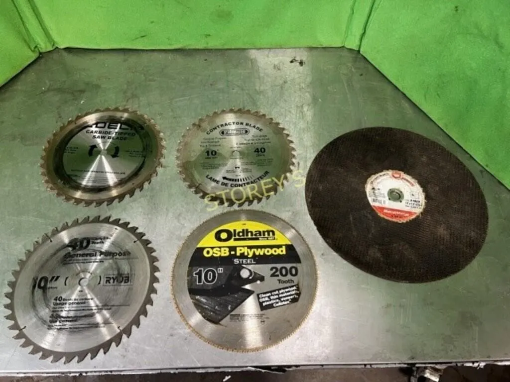 Asst Saw & Grinding Blades